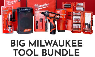 Win the Big Milwaukee Tool Bundle