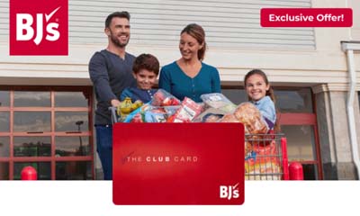 67% off BJ's 1-Year Membership plus Free $20 Reward