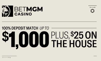 New Players Get $25 on the House from BetMGM Casino