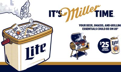 Free Custom Miller Lite x Charbroil Grill