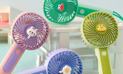 Free Electric Hand Fan