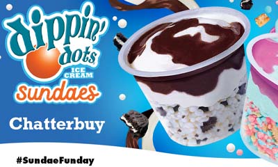 Free Dippin' Dots Ice Cream Sundaes