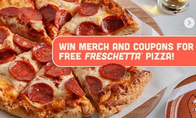 Free Freschetta Pizza Coupon