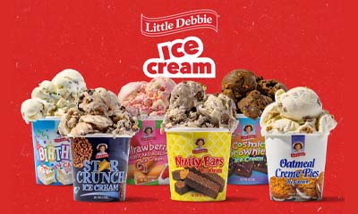 Free Little Debbie Ice Cream and Merch