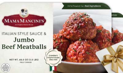 Free MamaMancini's Jumbo Beef Meatballs