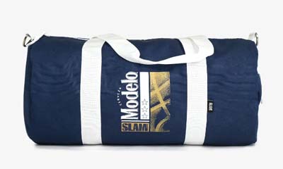 Free Modelo-branded Duffel