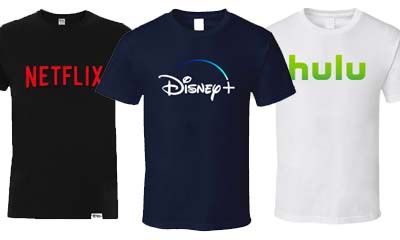 Free Netflix, Disney Plus or Hulu T-Shirt