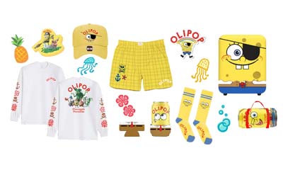 Free Olipop Drinks and SpongeBob Merch Kit