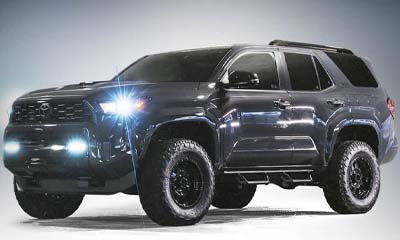 Win a 2025 Toyota 4Runner TRD Sport