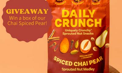 Free Daily Crunch Spiced Chai Pear Snack Pack
