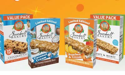 Free Sunbelt Bakery Summer Snack Pack