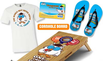 Free Tootsie Roll Candy, T-Shirt + Other merch