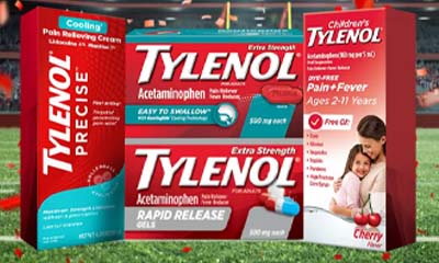 Free Tylenol Precise Cooling Pain Relieving Cream