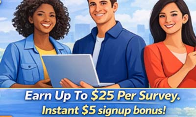 Earn up to $25 Per Survey