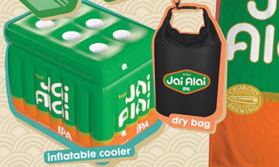 Free Jai Alai Inflatable Cooler