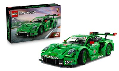 Free Lego Technic Porsche Racing Car Kit