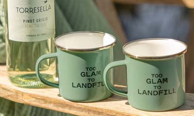 Free Enamel Mugs Set of 4